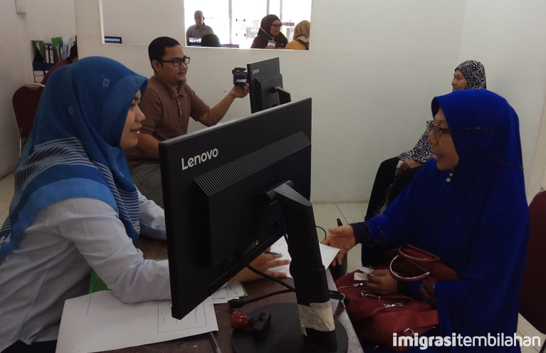 Layanan Paspor Simpatik dalam rangka HBI ke-70 18/01/2020